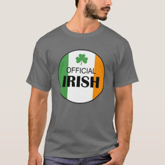Official Irish T-Shirt St Patrick's Day Tee