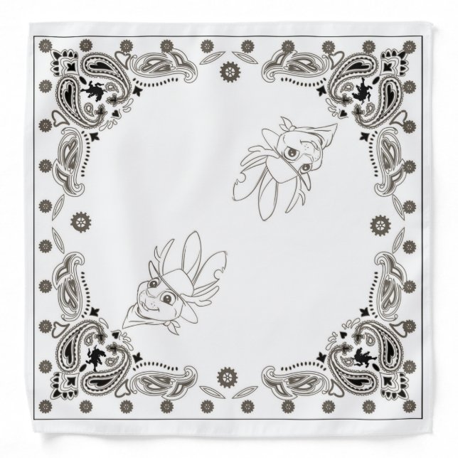 Official Jackalope Jim Bandana (Front)