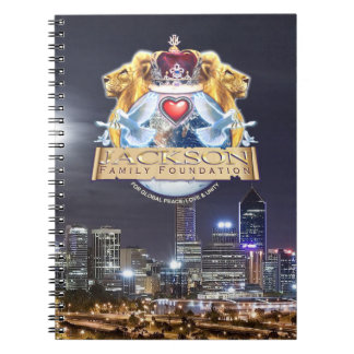 Official Jackson Family Crest Notebook
