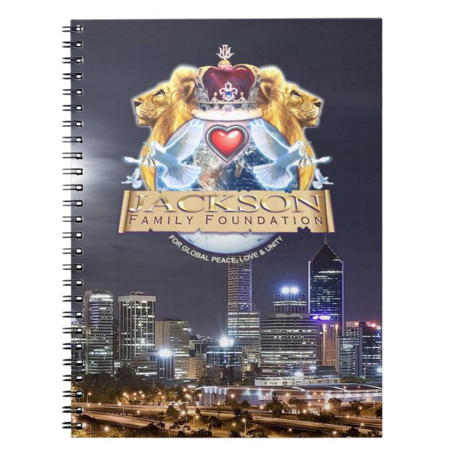 Official Jackson Family Crest Notebook (Front)