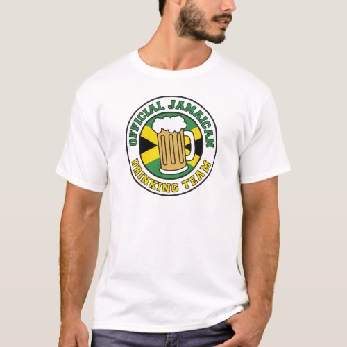 Official Jamaican Drinking Team T_Shirt