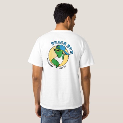 Official Jersey Shore Beach Bum T_Shirt