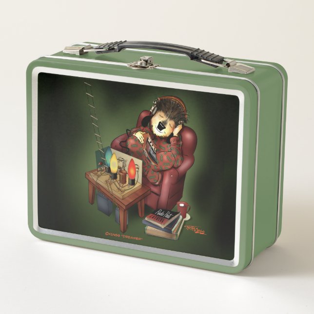 Official K1NSS "Radio Dreamer" Lunch Box (Front)