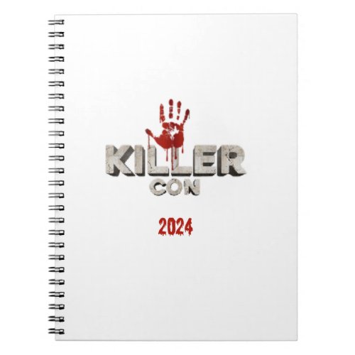Official Killer Con Notebook