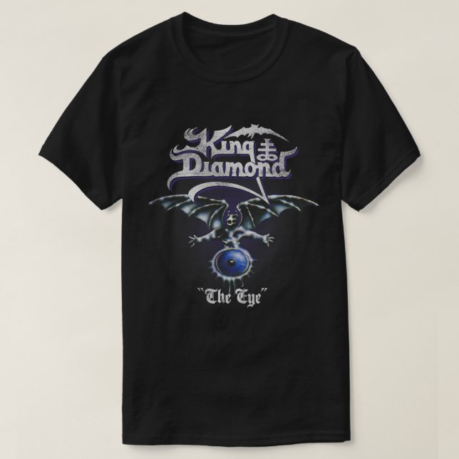 Official King Diamond The Eye T-Shirt (Design Front)