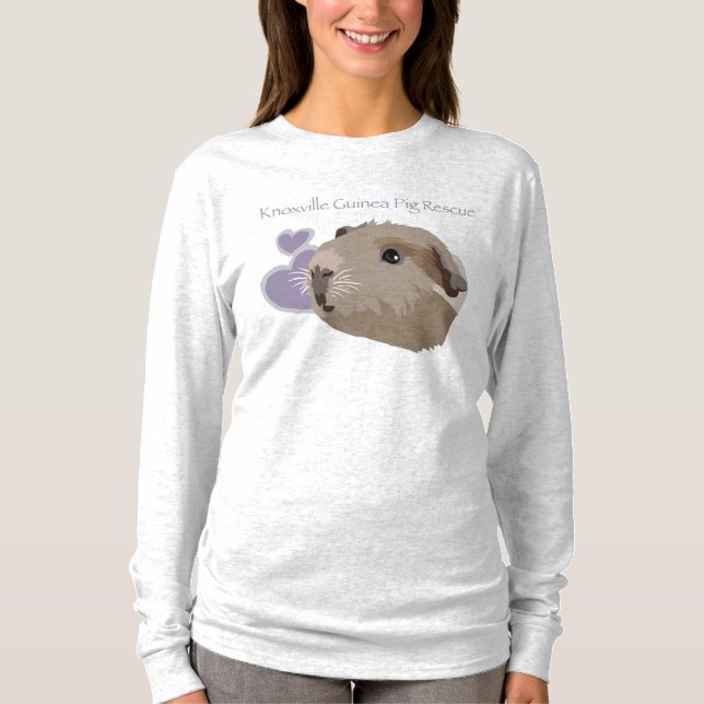 Official Knoxville Guinea Pig Rescue Shirt (Front)