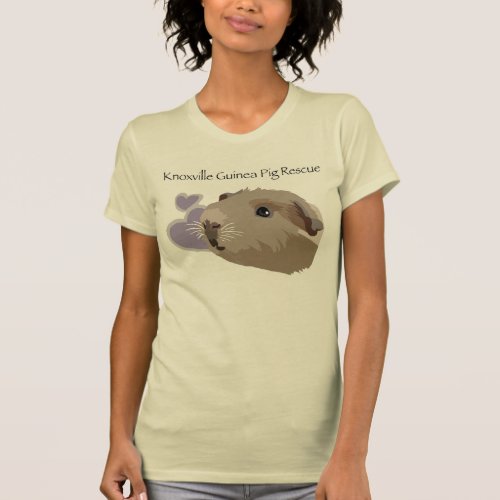 Official Knoxville Guinea Pig Rescue T_Shirt
