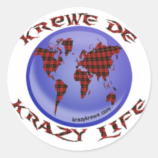 Official Krewe Logo Sticker! Classic Round Sticker