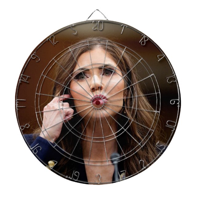 Official Kristi Noem Dart Board (Front)