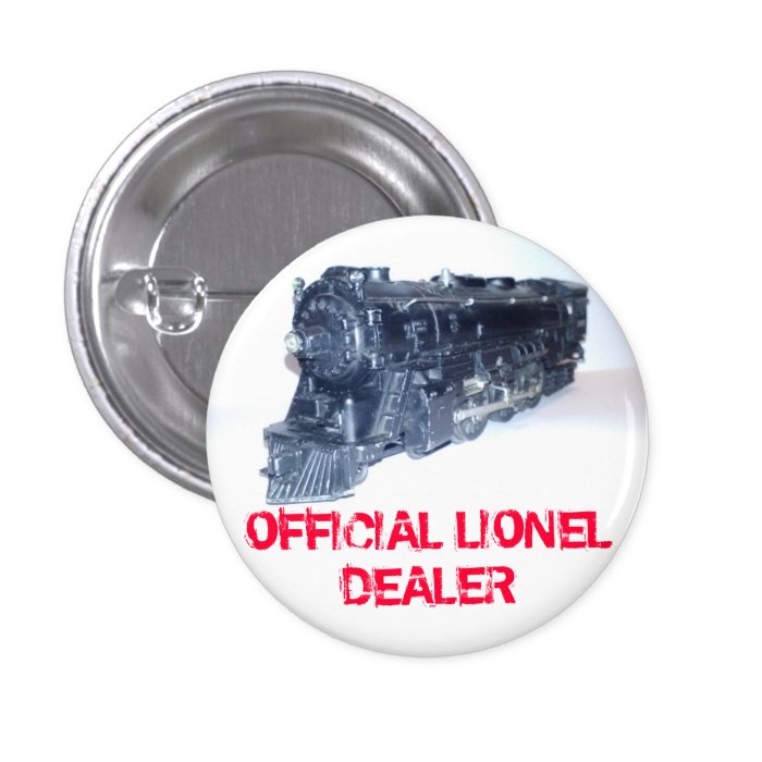 OFFICIAL LIONEL DEALER BUTTON