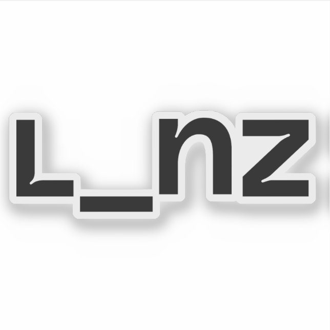 Official logo of Linz, Austria Sticker (Front)