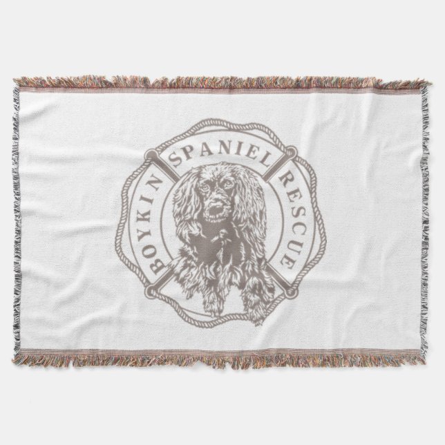 Official Logo Throw Blanket (Front)