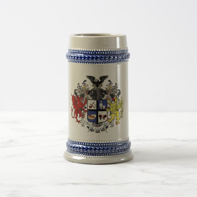 Official Magnificent Gentlemen's Society Beer Stei Beer Stein (Center)
