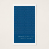 Official Man Card (Back)