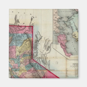 Official map of the State of California Magnet