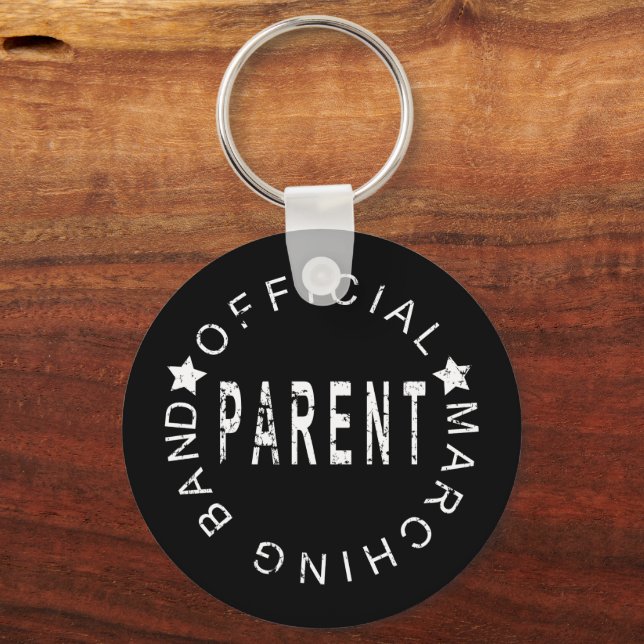 Official Marching Band Parent Keychain (Front)