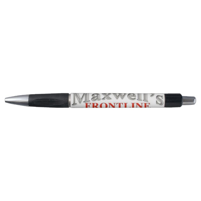 Official Maxwell's Frontline Promotional Pen (Front)