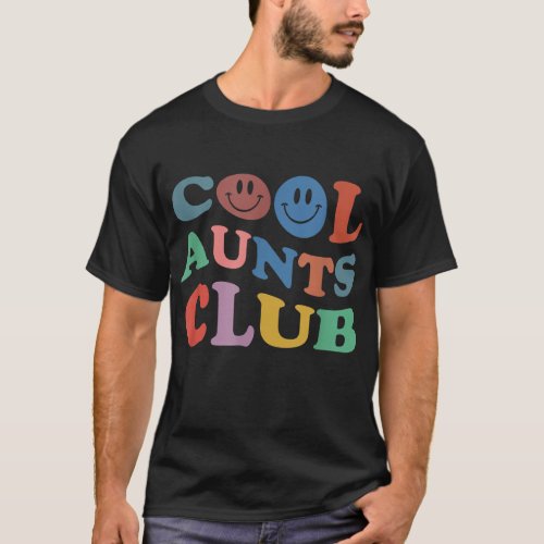 Official Member Cool Aunts Club Best Aunt Ever Gif T_Shirt