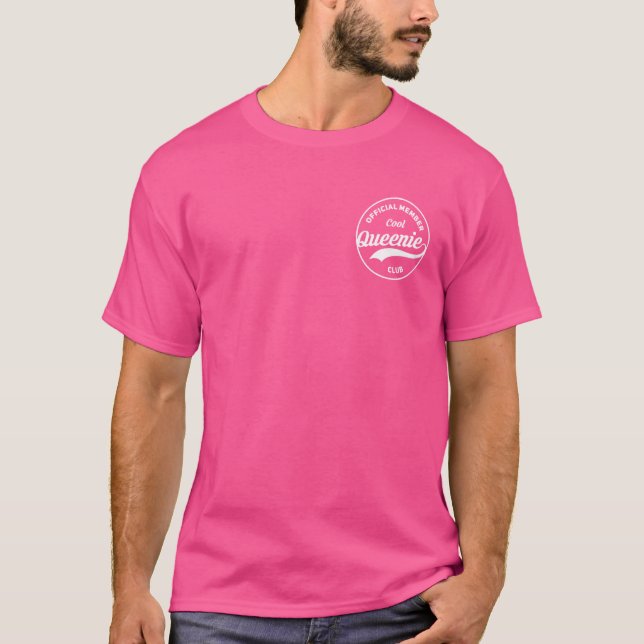 Official Member Cool Queenie Club T-Shirt (Front)