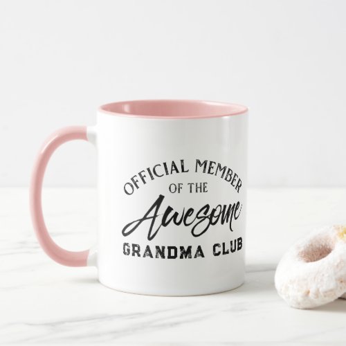 Official Member Grandma Club Mug