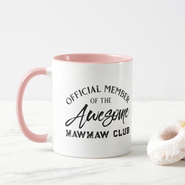 Official Member Mawmaw Club Mug (With Donut)