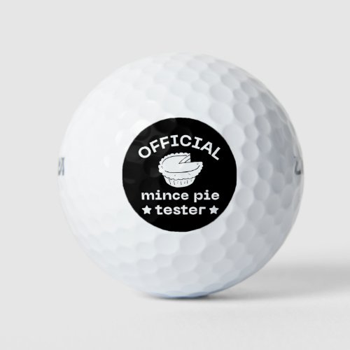 Official Mince Tester Golf Balls