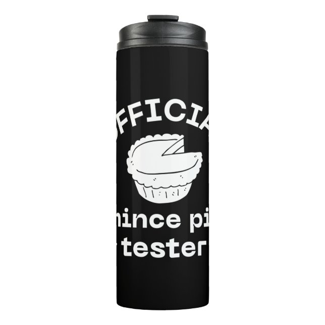 Official Mince Tester Thermal Tumbler (Front)