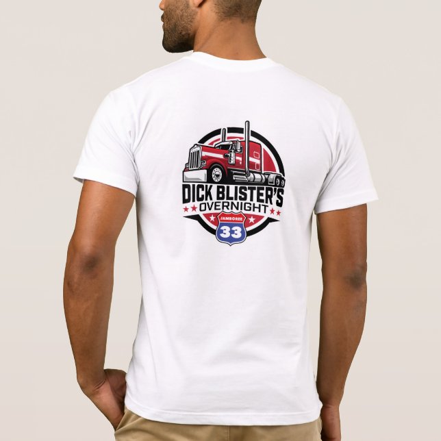 Official Mustard Trucking Shirt (Back)
