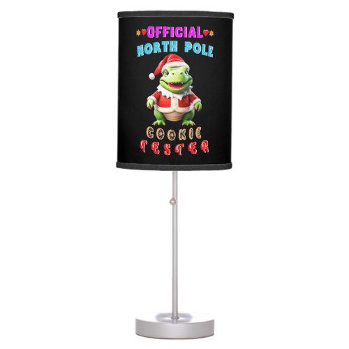 Official North Pole Cookie Tester Giant Christmas Table Lamp