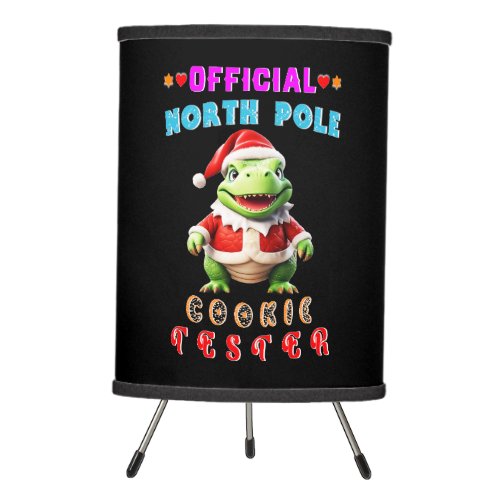 Official North Pole Cookie Tester Giant Christmas Tripod Lamp