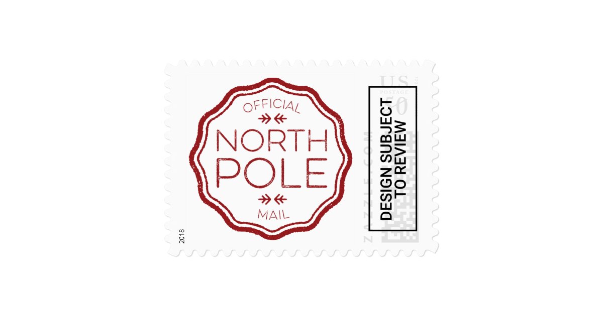 Free north pole shipping labels