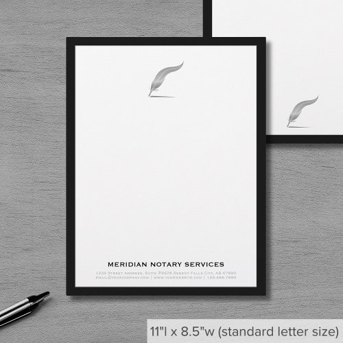 Official Notary Letterhead