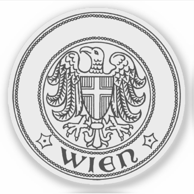 Official of the state of Vienna (Wien), Austria Sticker (Front)