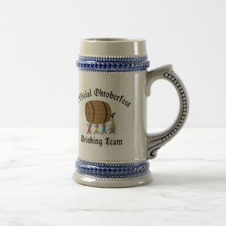 Official Oktoberfest Drinking Team Beer Stein