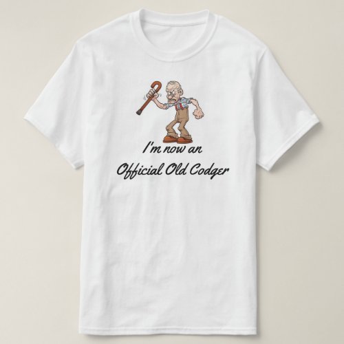 Official Old Codger T_Shirt
