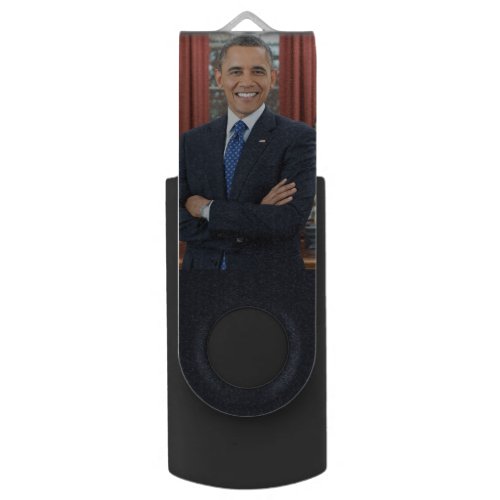 Official Oval Office Portrait President Obama Flash Drive