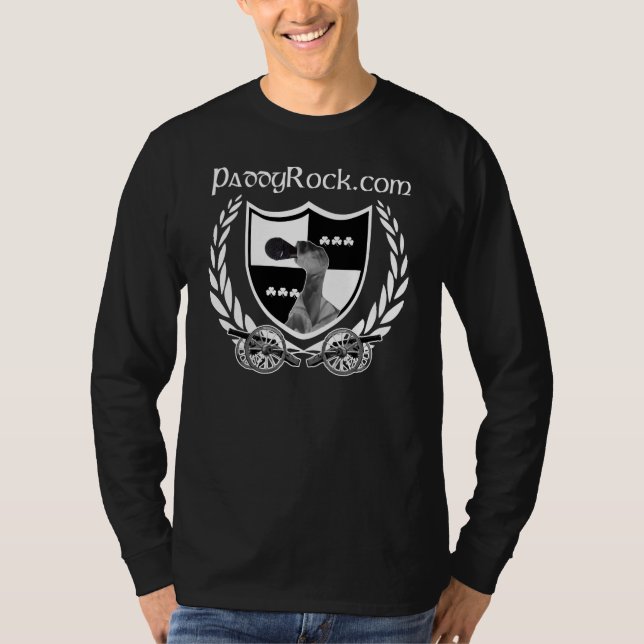 Official Paddy Rock Radio Long Sleeve T-Shirt (Front)