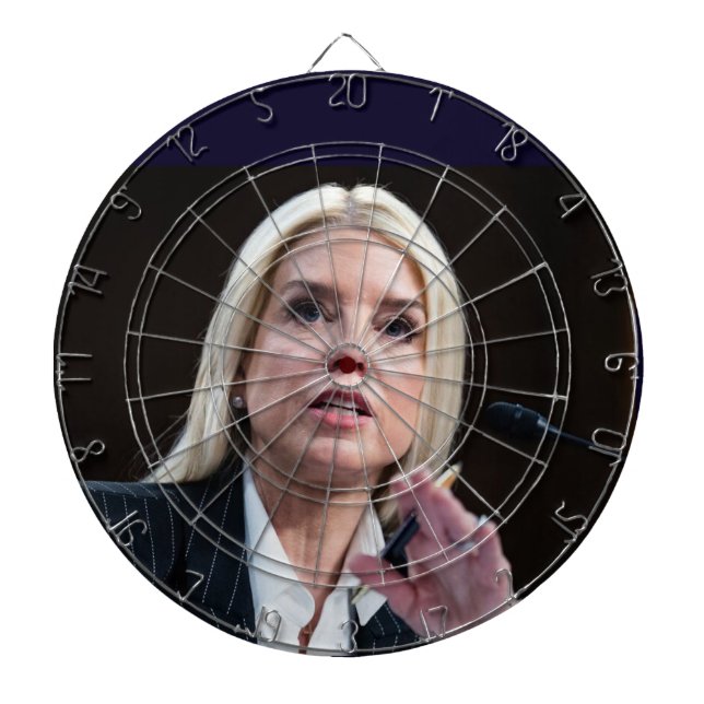 official pam bondi dart board (Front)