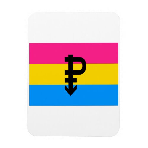 OFFICIAL PANSEXUAL PRIDE FLAG MAGNET