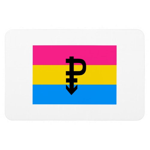 OFFICIAL PANSEXUAL PRIDE FLAG MAGNET
