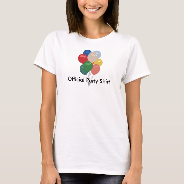 Official Party Shirt Light T-Shirt (Front)