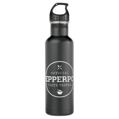 Official Pepperpot Taste Tester Stainless Steel Water Bottle