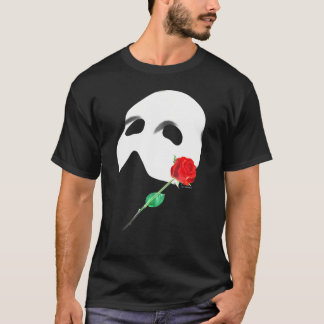 Official 'Phantom Of The Opera' Mask Rose T-Shirt
