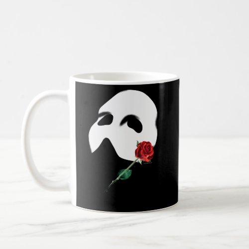 Official Phantom Of The Opera Rose Coffee Mug
