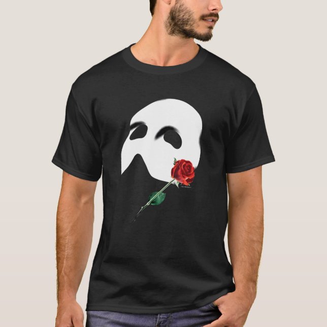 Official 'Phantom Of The Opera' Rose T-Shirt (Front)