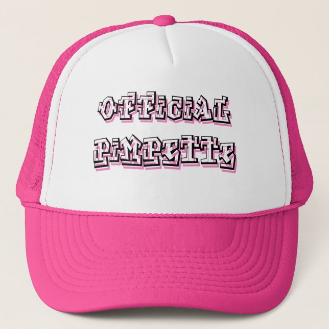 Official Pimpette Trucker Hat (Front)