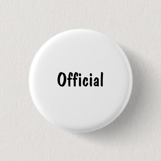 Official Pinback Button (Front)