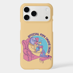 OFFICIAL PIPE SMOKE SHIRT SLOTH ANIMAL READING iPhone 17 PRO MAX CASE