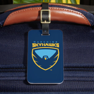 Official Point University Marching Skyhawks Luggage Tag