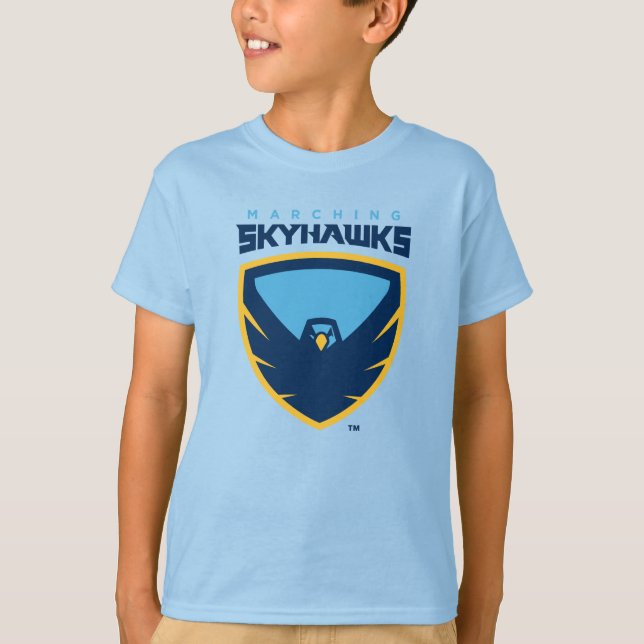 Official Point University Marching Skyhawks T-Shirt (Front)